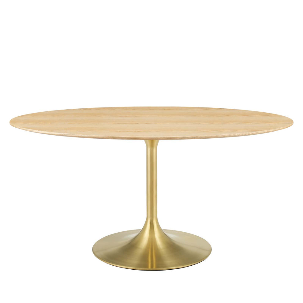 Lippa 60" Oval Wood Dining Table By Modway - EEI-5525 | Dining Tables | Modishstore - 2