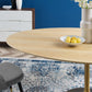 Lippa 78" Oval Wood Dining Table By Modway - EEI-5527 | Dining Tables | Modishstore - 6