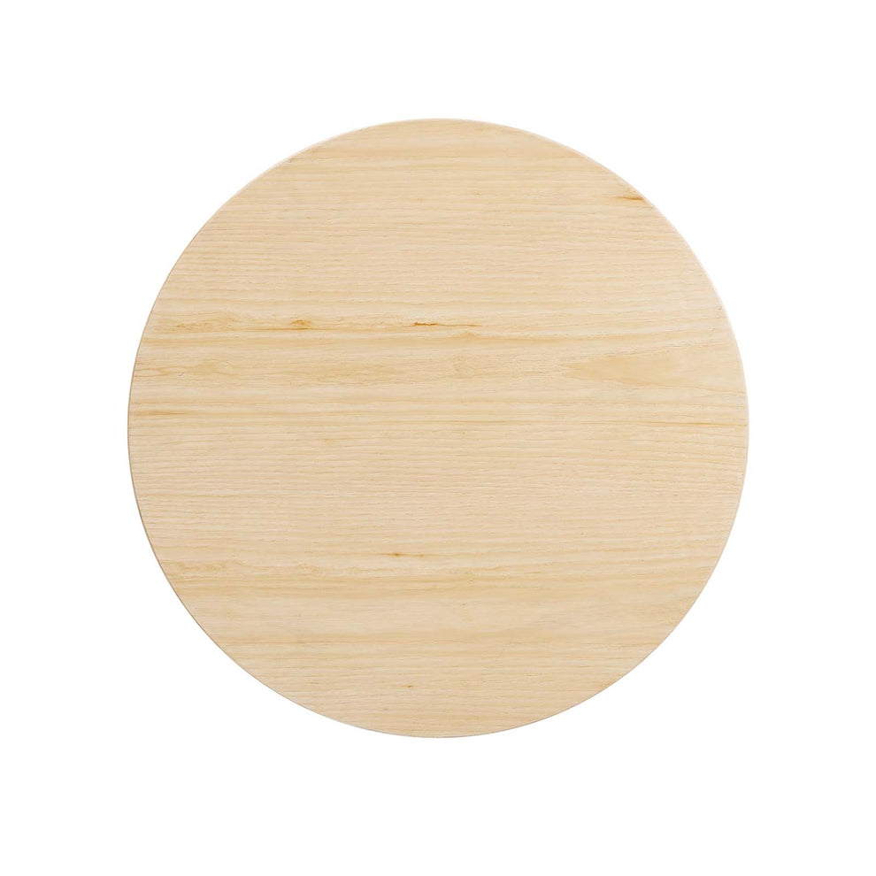 Lippa 28" Round Natural Wood Grain Bar Table By Modway - EEI-5530 | Bar Tables | Modishstore - 3