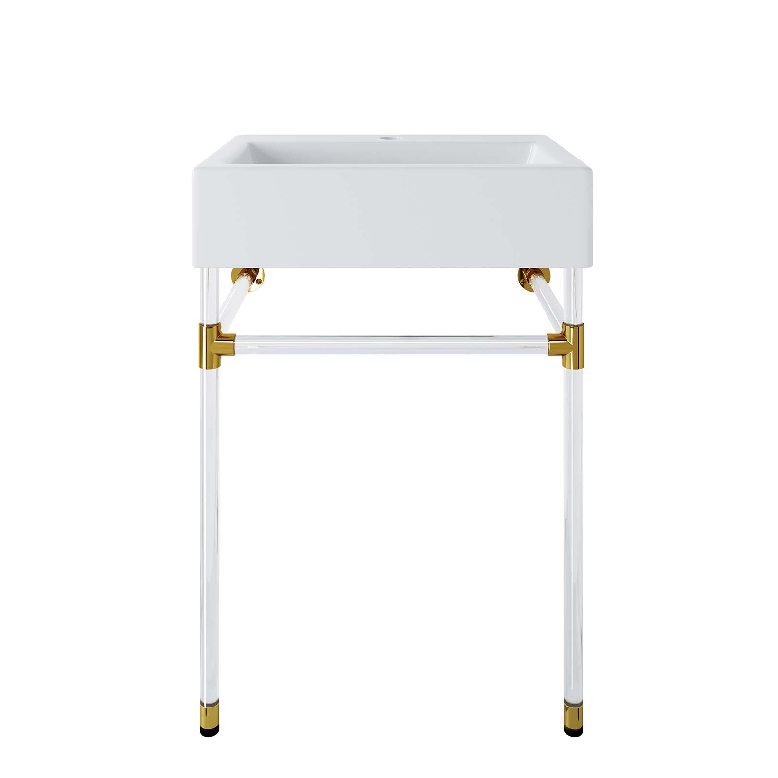 Redeem 24" Acrylic Wall-Mount Bathroom Vanity By Modway - EEI-5535 | Bathroom Accessories | Modishstore - 2