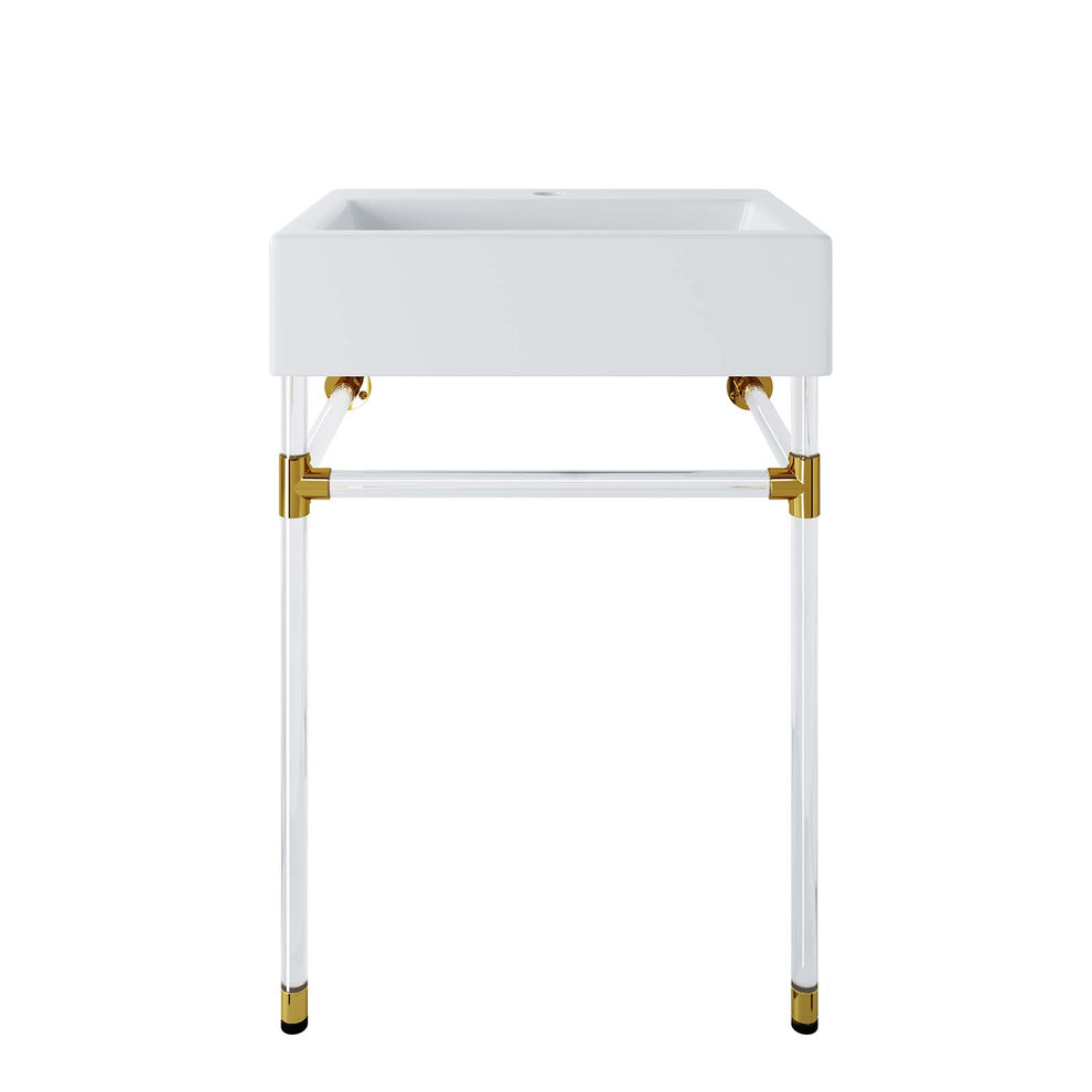 Redeem 24" Acrylic Wall-Mount Bathroom Vanity By Modway - EEI-5535 | Bathroom Accessories | Modishstore - 2