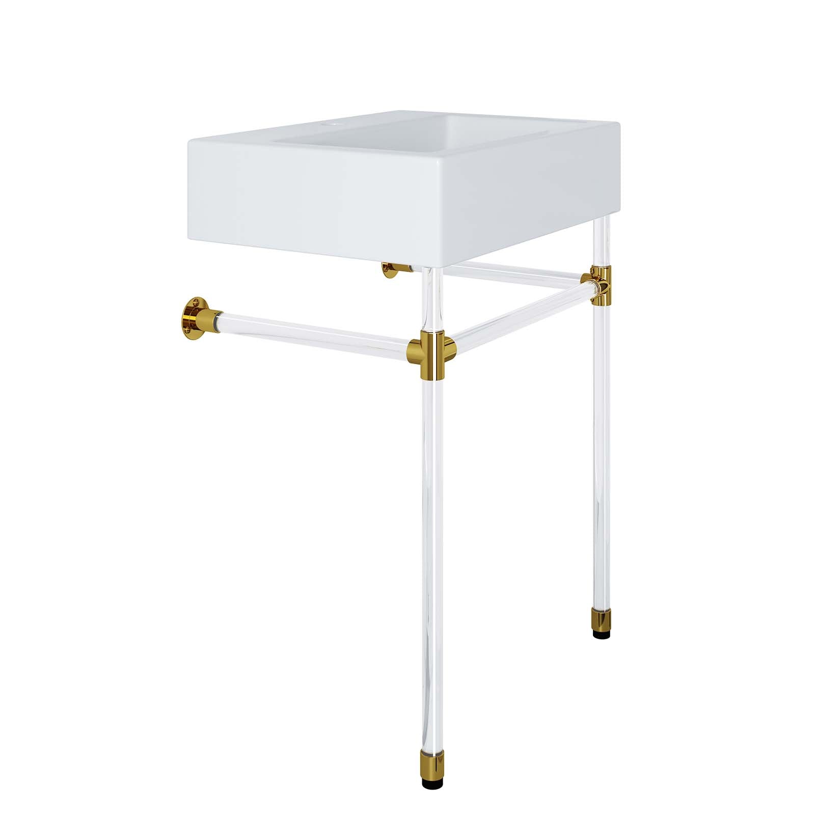 Redeem 24" Acrylic Wall-Mount Bathroom Vanity By Modway - EEI-5535 | Bathroom Accessories | Modishstore - 4