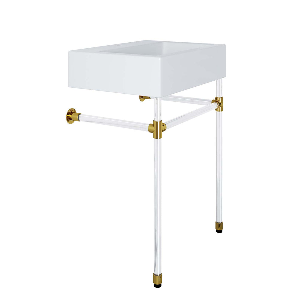 Redeem 24" Acrylic Wall-Mount Bathroom Vanity By Modway - EEI-5535 | Bathroom Accessories | Modishstore - 4