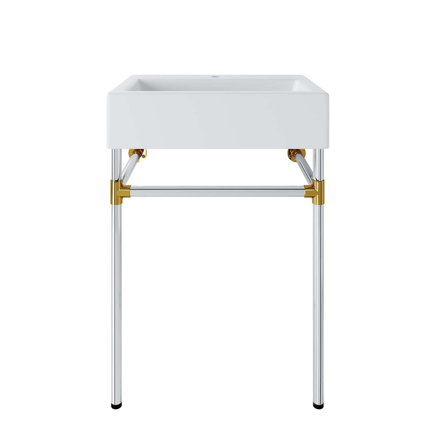 Redeem 24" Silver Stainless Steel Wall-Mount Bathroom Vanity By Modway - EEI-5538 | Bathroom Accessories | Modishstore - 2