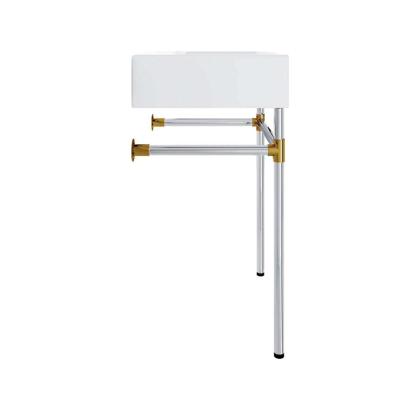 Redeem 24" Silver Stainless Steel Wall-Mount Bathroom Vanity By Modway - EEI-5538 | Bathroom Accessories | Modishstore - 5