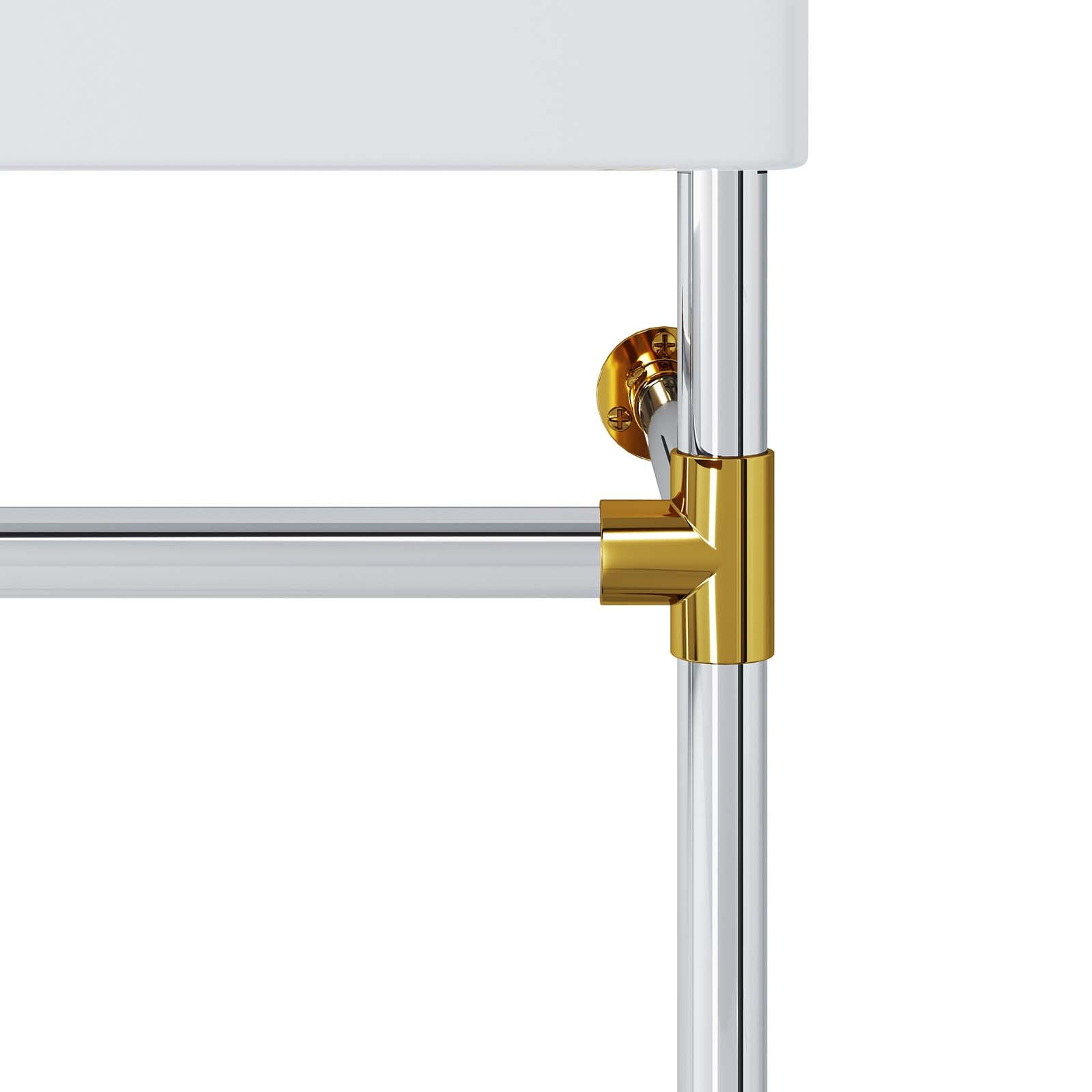 Redeem 32" Silver Stainless Steel Wall-Mount Bathroom Vanity By Modway - EEI-5542 | Bathroom Accessories | Modishstore - 7