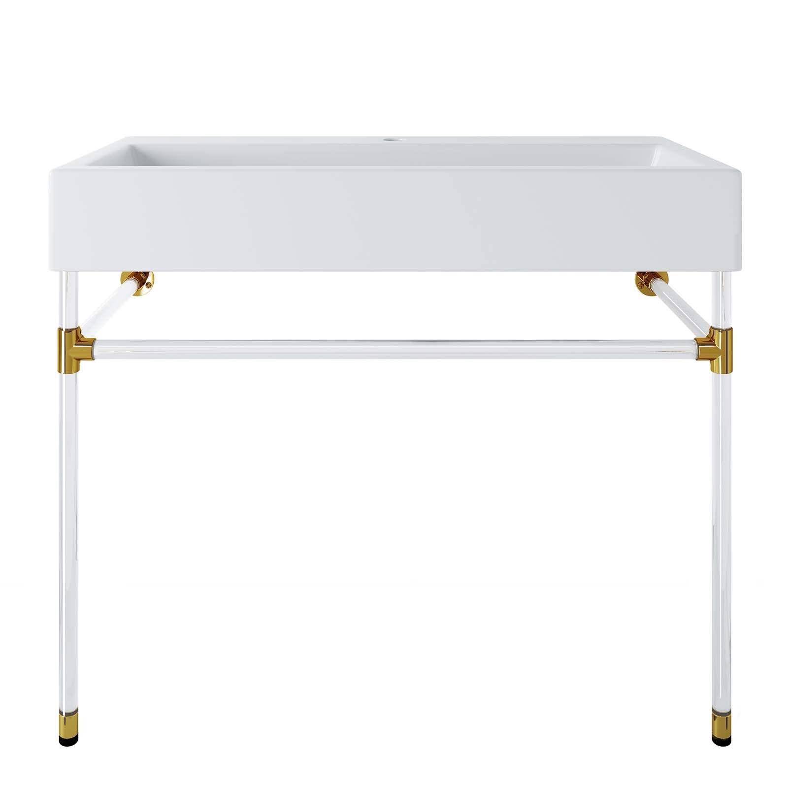 Redeem 40" Acrylic Wall-Mount Bathroom Vanity By Modway - EEI-5543 | Bathroom Accessories | Modishstore - 2