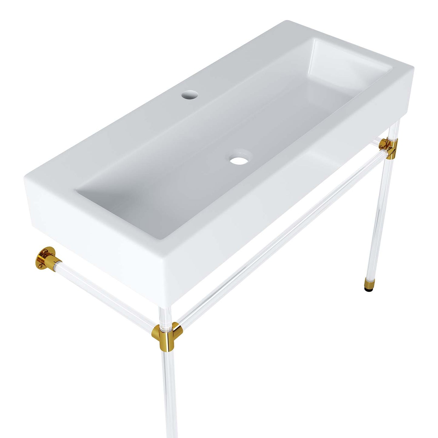 Redeem 40" Acrylic Wall-Mount Bathroom Vanity By Modway - EEI-5543 | Bathroom Accessories | Modishstore - 3