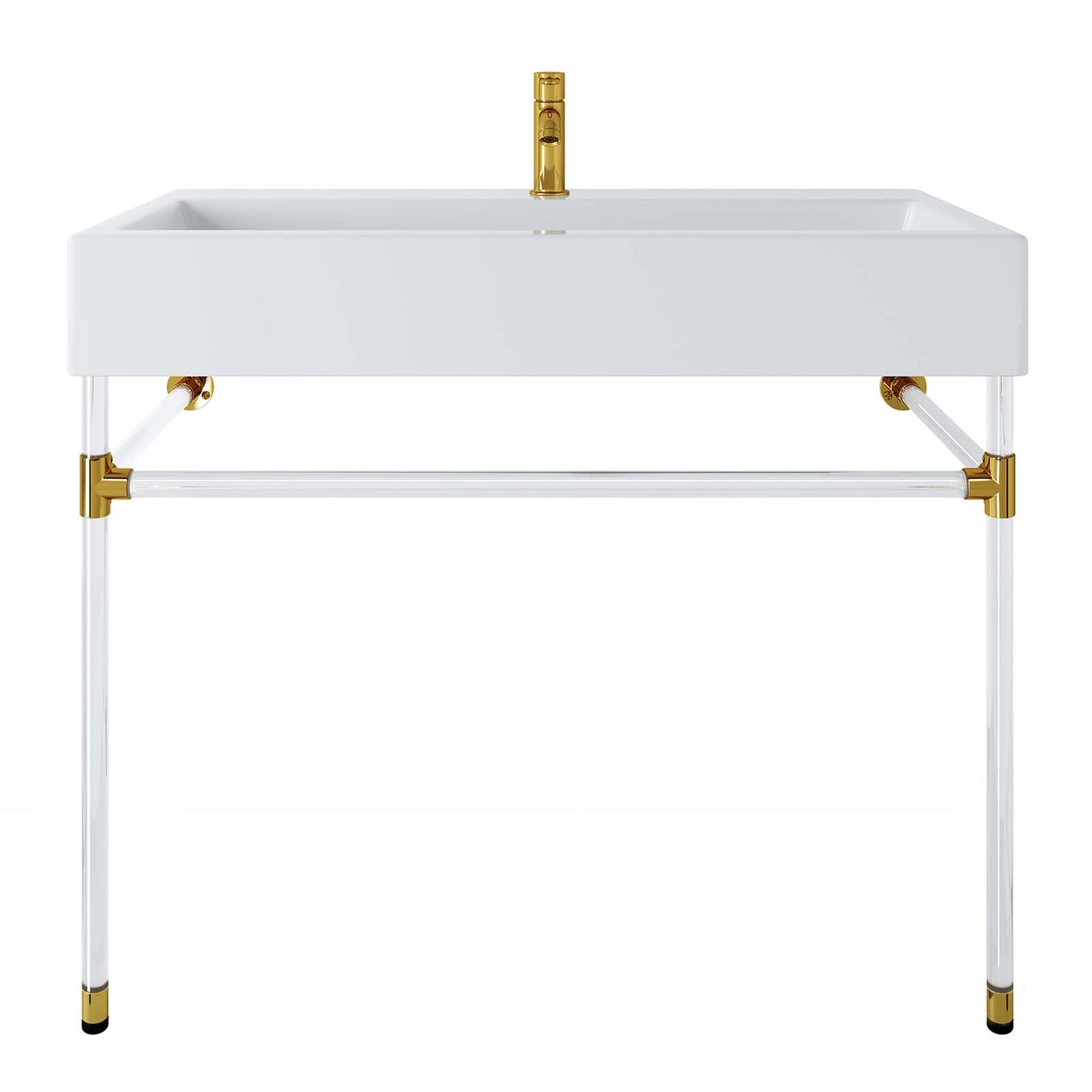Redeem 40" Acrylic Wall-Mount Bathroom Vanity By Modway - EEI-5543 | Bathroom Accessories | Modishstore - 5
