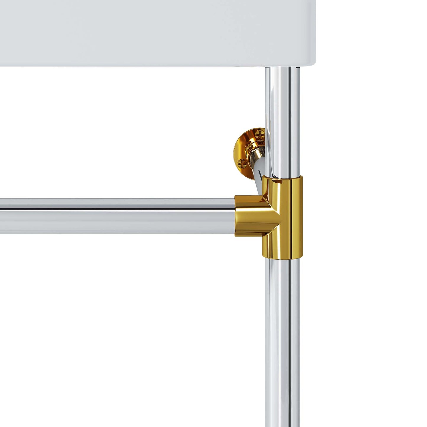 Redeem 40" Silver Stainless Steel Wall-Mount Bathroom Vanity By Modway - EEI-5546 | Bathroom Accessories | Modishstore - 7