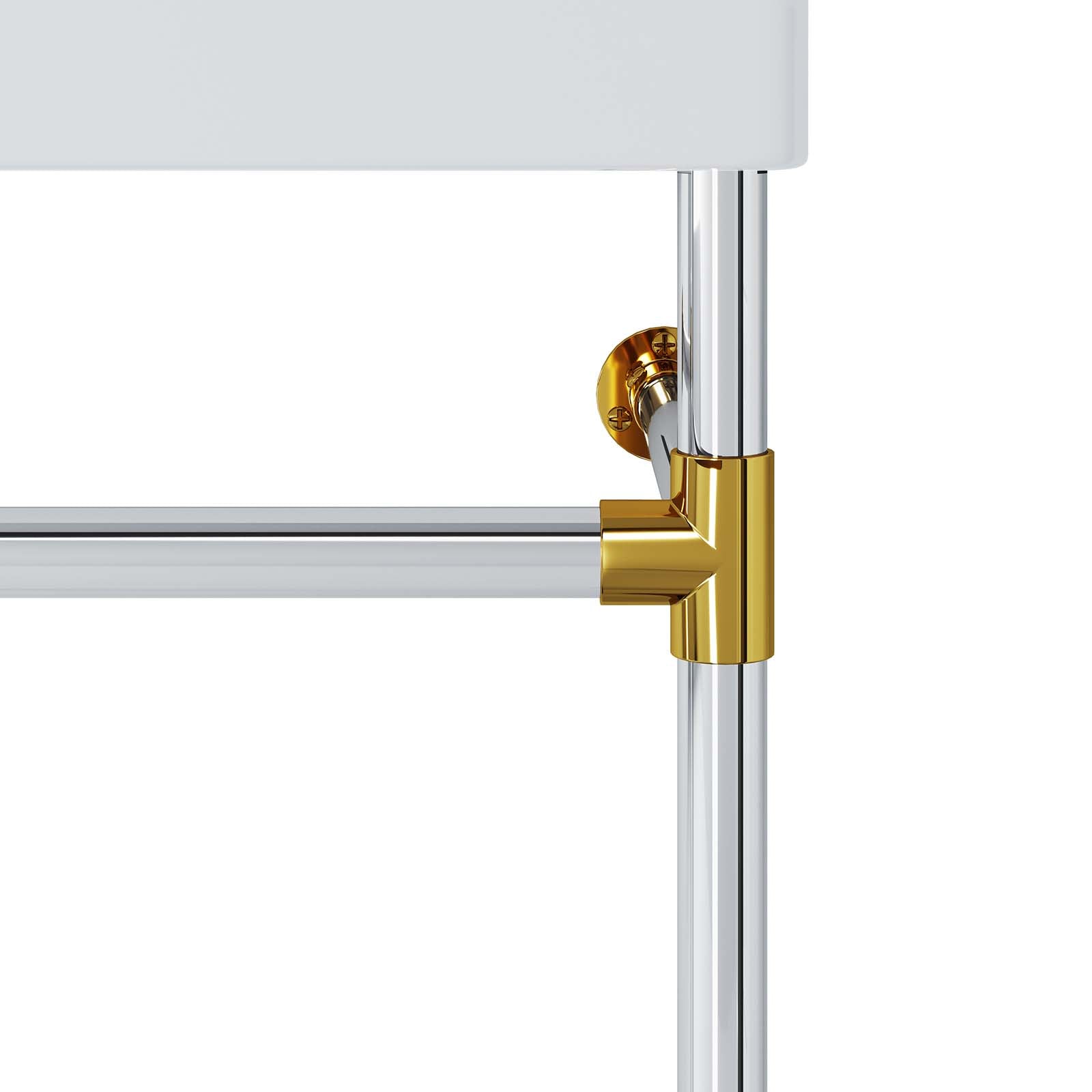 Redeem 40" Silver Stainless Steel Wall-Mount Bathroom Vanity By Modway - EEI-5546 | Bathroom Accessories | Modishstore - 7