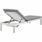 Shore Outdoor Patio Aluminum Chaise with Cushions By Modway - EEI-5547 | Outdoor Recliners & Lounge Chairs | Modishstore - 9