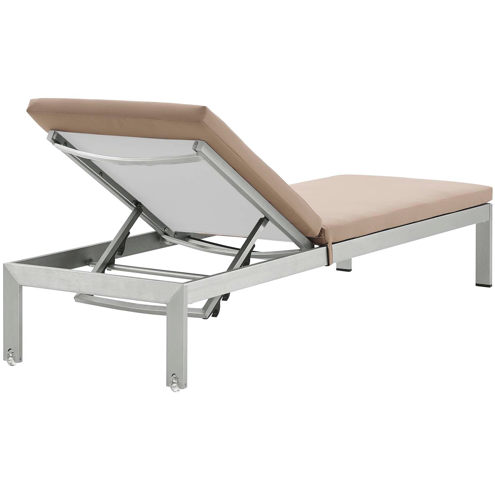Shore Outdoor Patio Aluminum Chaise with Cushions By Modway - EEI-5547 | Outdoor Recliners & Lounge Chairs | Modishstore - 14