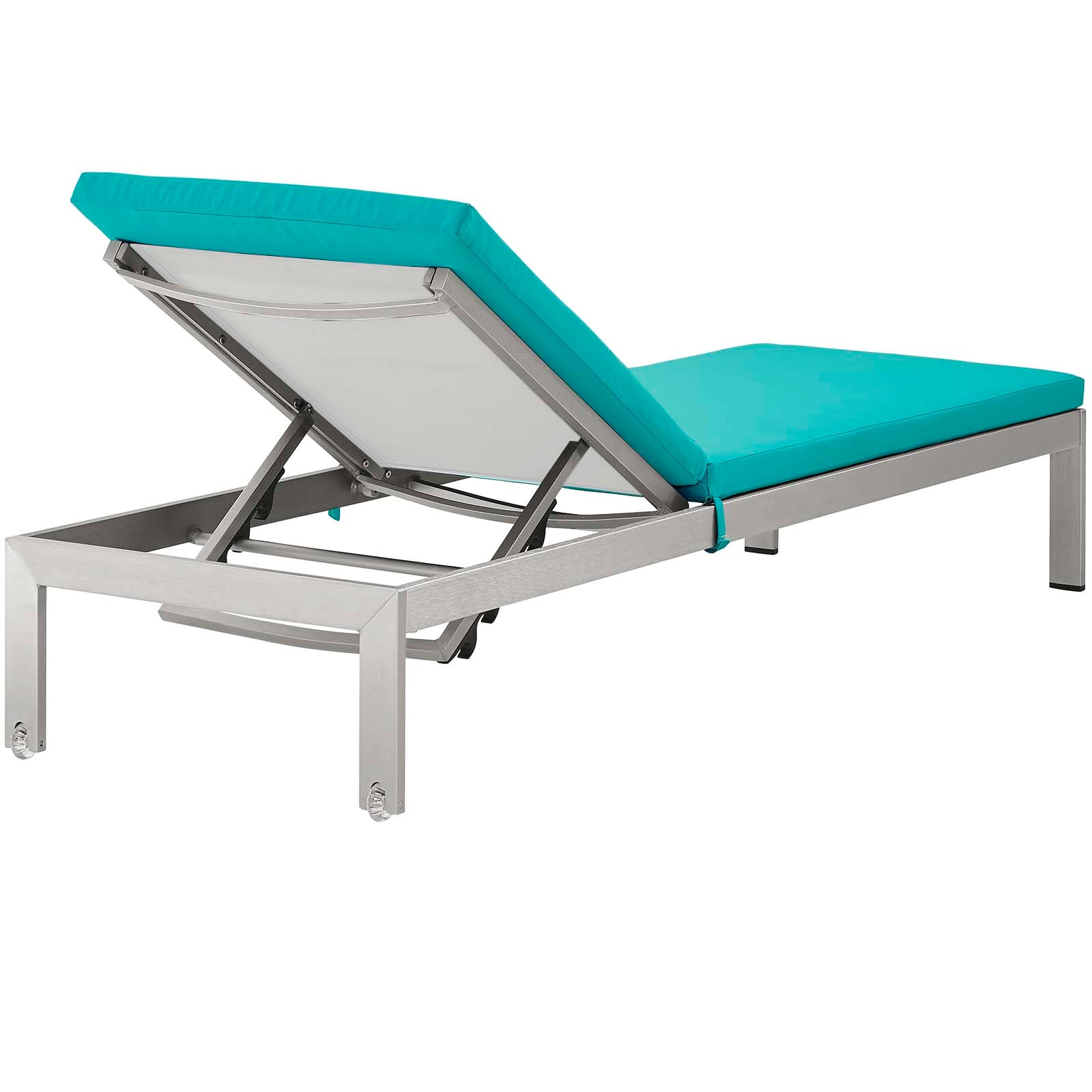 Shore Outdoor Patio Aluminum Chaise with Cushions By Modway - EEI-5547 | Outdoor Recliners & Lounge Chairs | Modishstore - 34