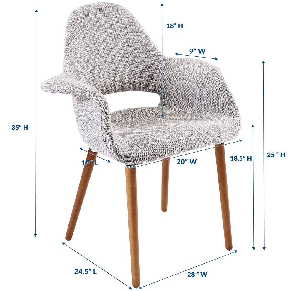 Modway Aegis Dining Armchair - EEI-555 | Dining Chairs | Modishstore - 8