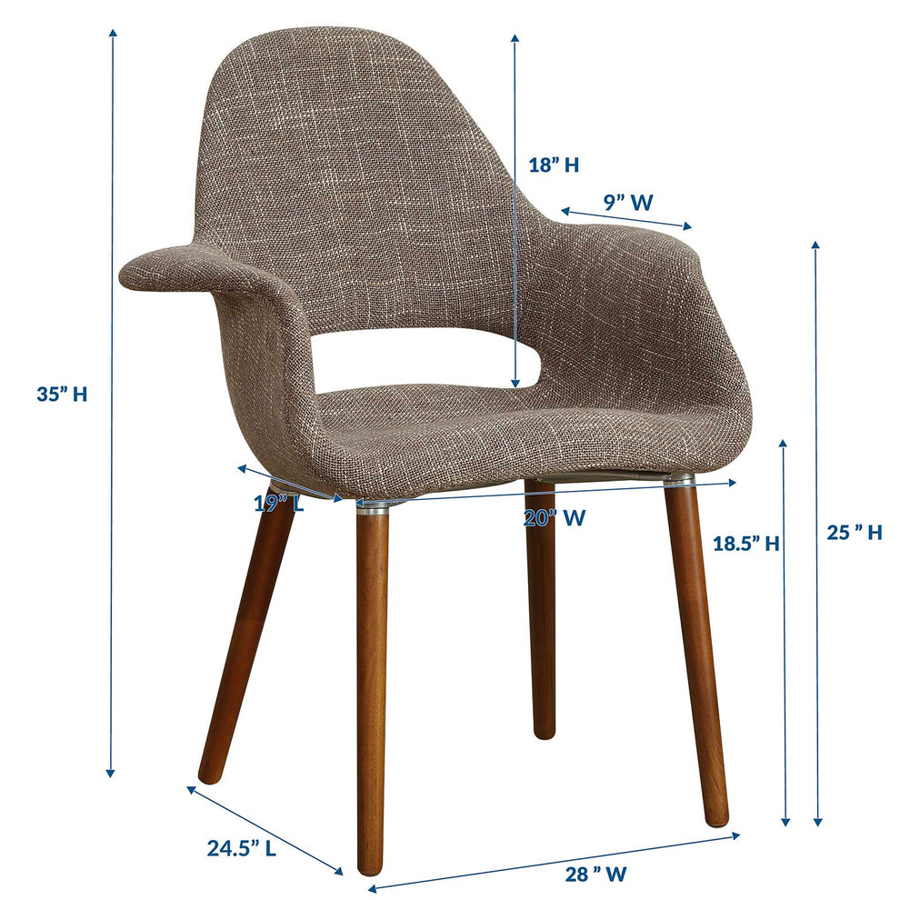 Modway Aegis Dining Armchair - EEI-555 | Dining Chairs | Modishstore - 3