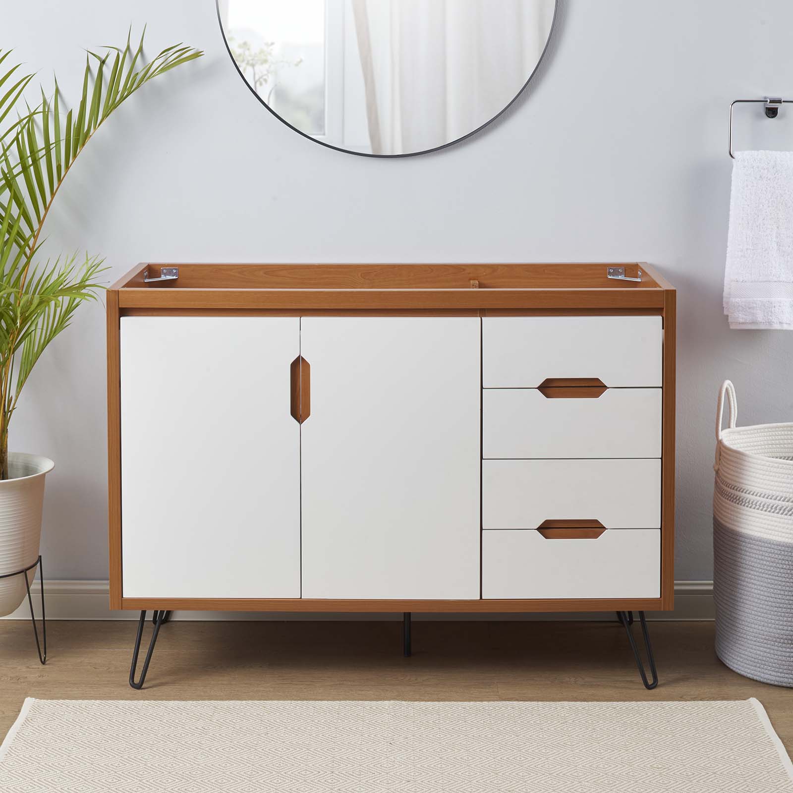 Energize 48" Bathroom Vanity Cabinet By Modway - EEI-5551 | Bathroom Accessories | Modishstore - 1