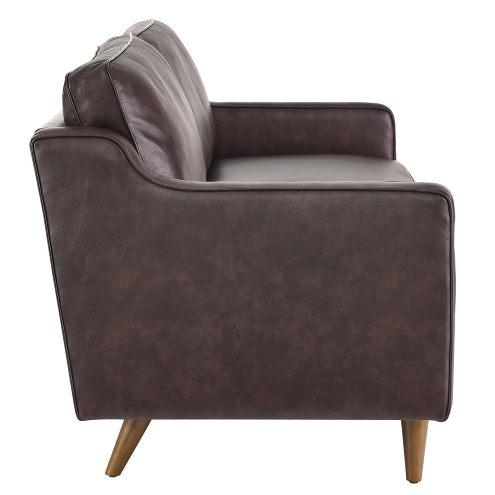 Impart Genuine Leather Sofa By Modway - EEI-5553 | Sofas | Modishstore - 5
