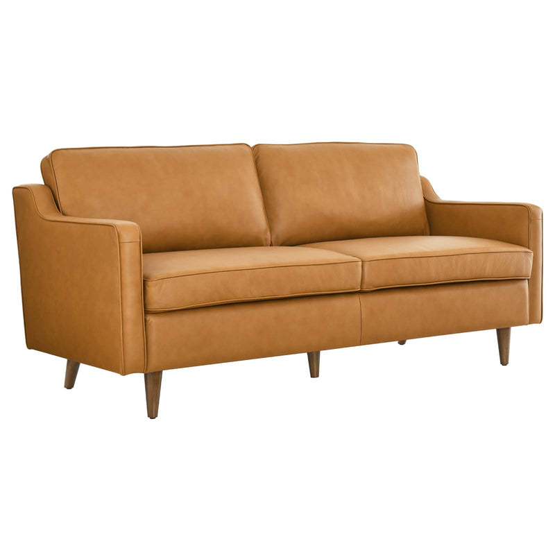 Impart Genuine Leather Sofa By Modway - EEI-5553 | Sofas | Modishstore - 9