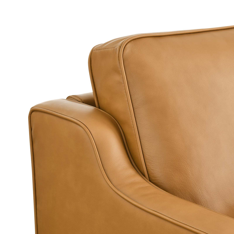 Impart Genuine Leather Sofa By Modway - EEI-5553 | Sofas | Modishstore - 11
