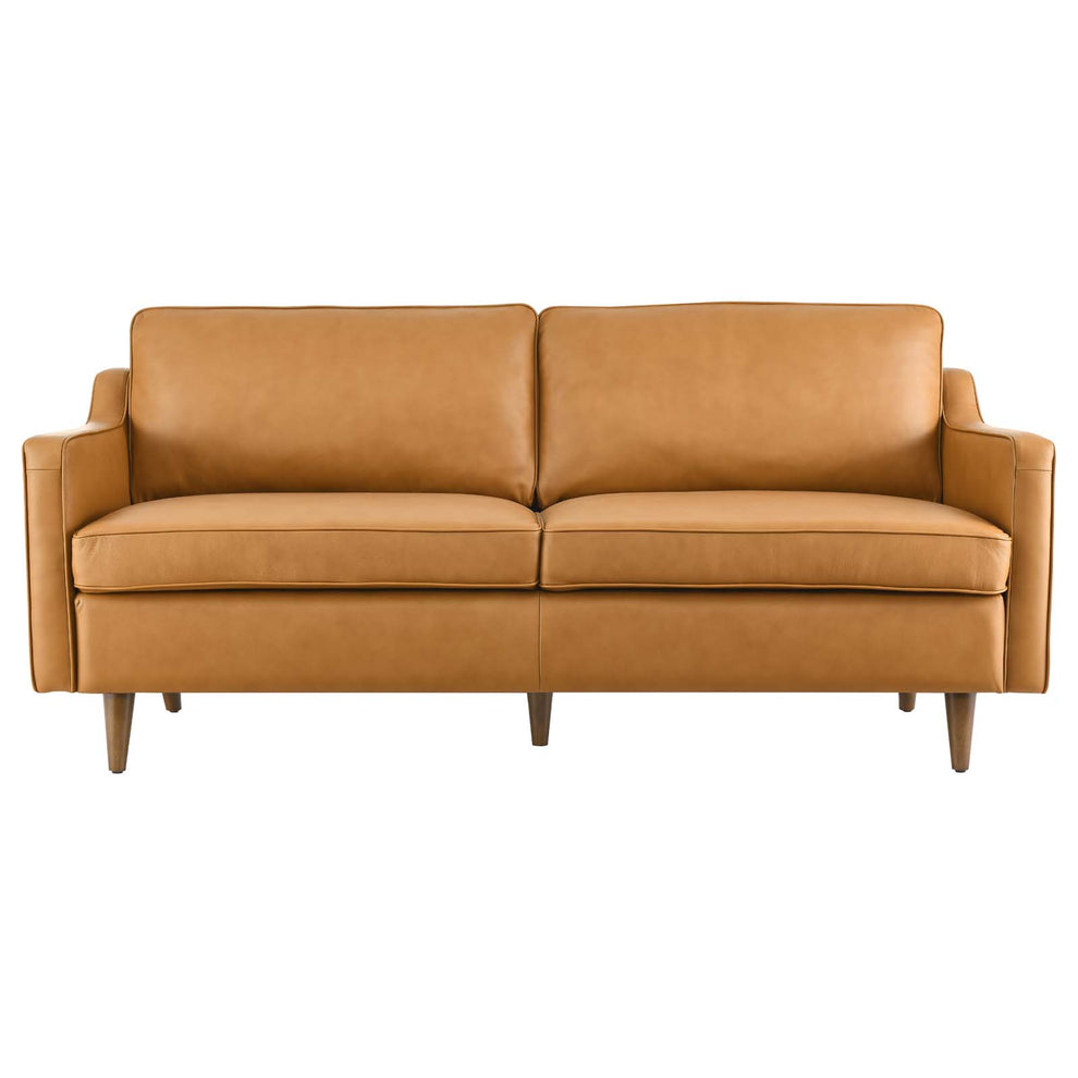 Impart Genuine Leather Sofa By Modway - EEI-5553 | Sofas | Modishstore - 14