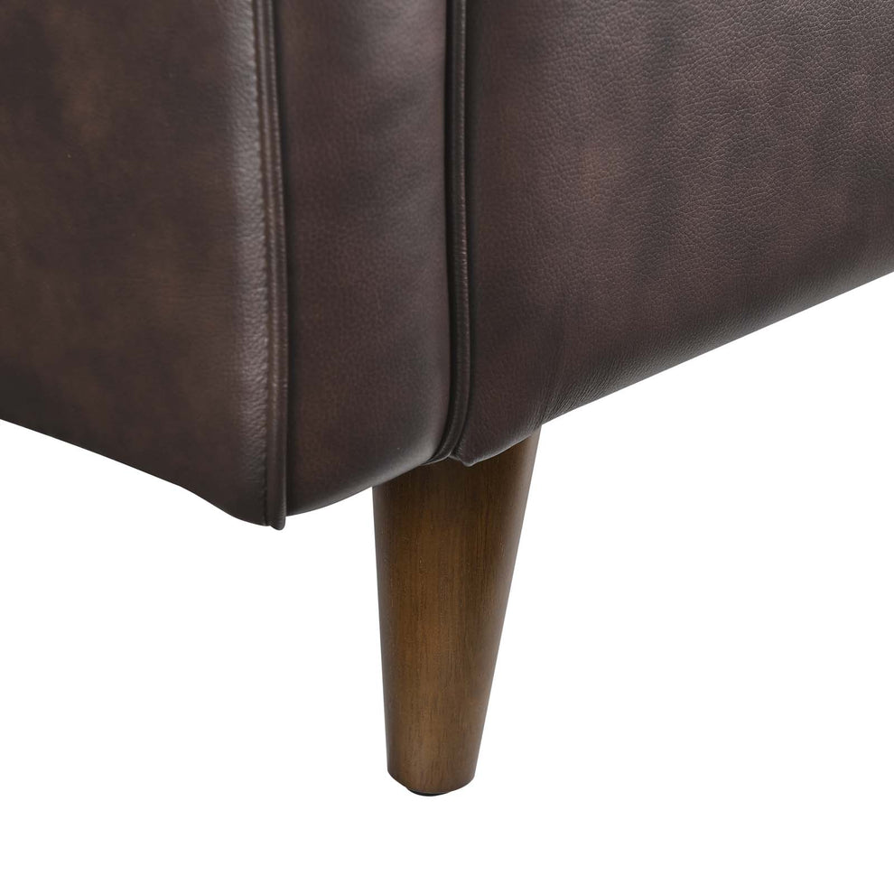 Impart Genuine Leather Loveseat By Modway - EEI-5554 | Loveseats | Modishstore - 4