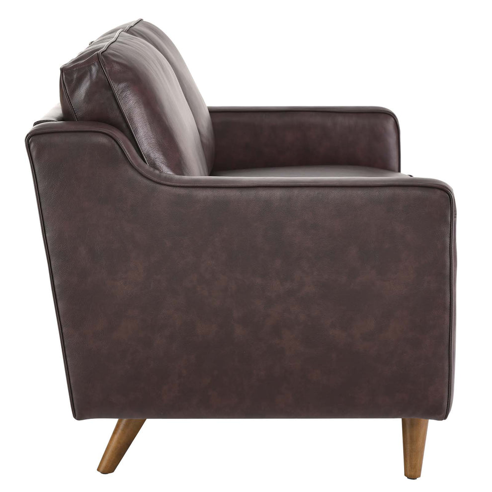 Impart Genuine Leather Loveseat By Modway - EEI-5554 | Loveseats | Modishstore - 5