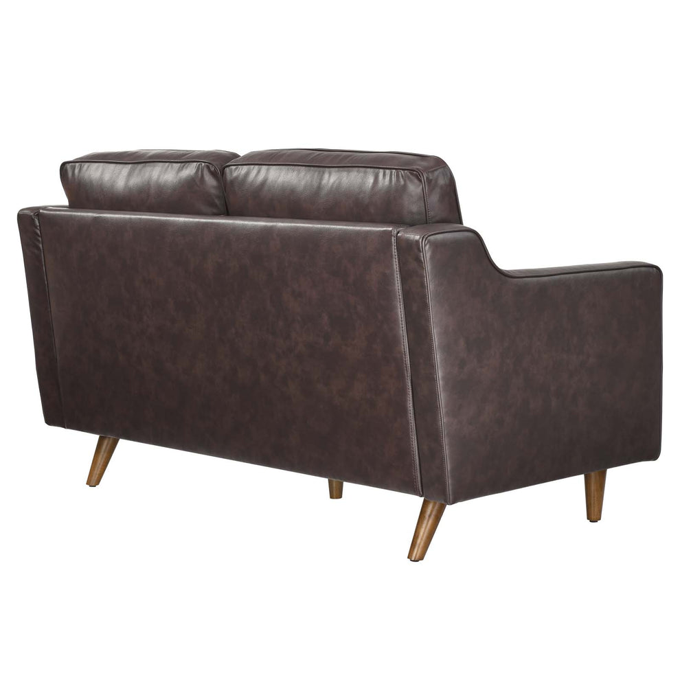 Impart Genuine Leather Loveseat By Modway - EEI-5554 | Loveseats | Modishstore - 6