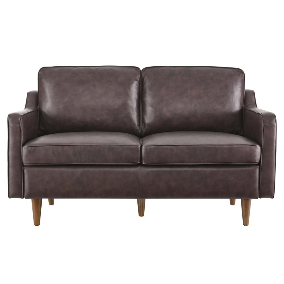 Impart Genuine Leather Loveseat By Modway - EEI-5554 | Loveseats | Modishstore - 7