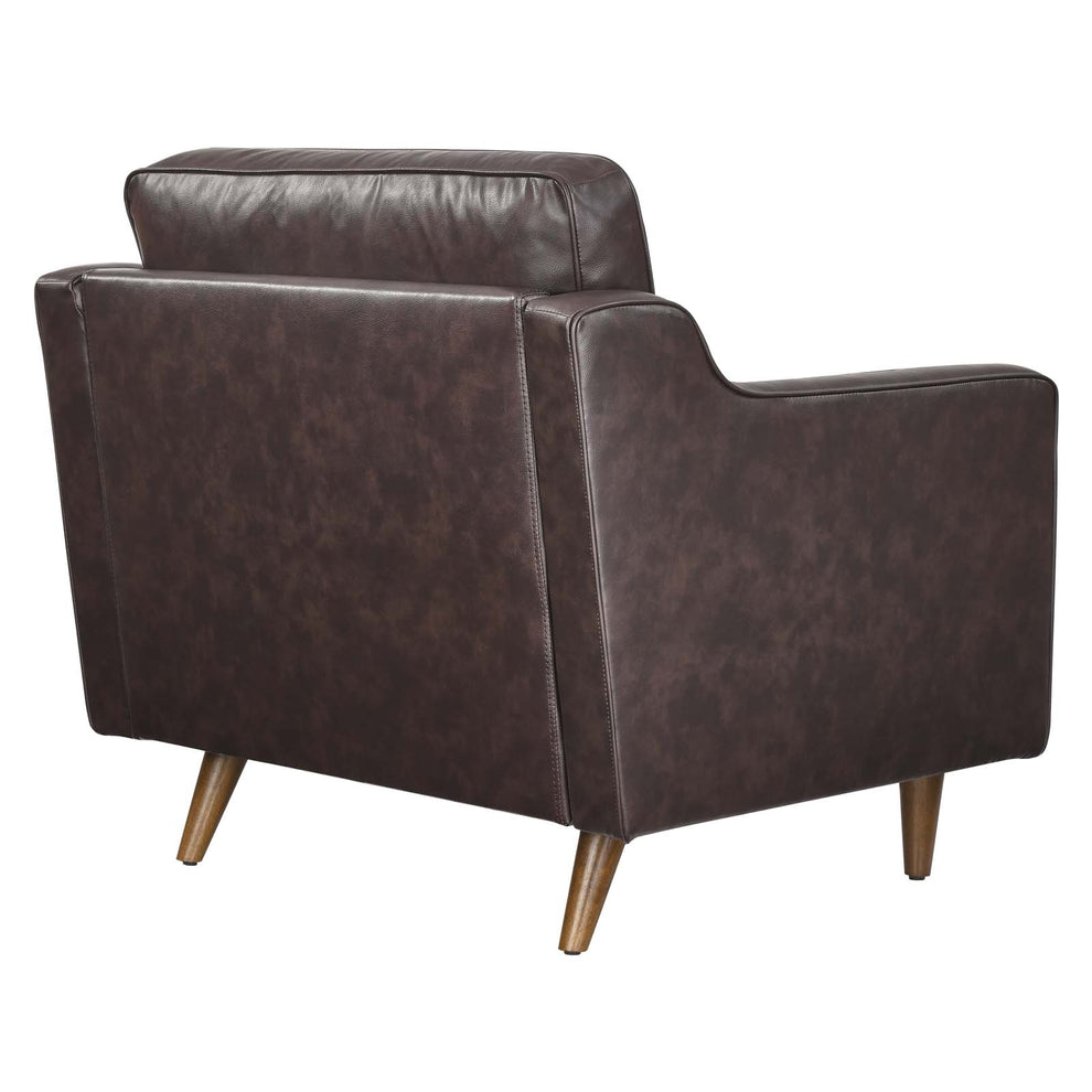 Impart Genuine Leather Armchair By Modway - EEI-5555 | Armchairs | Modishstore - 6