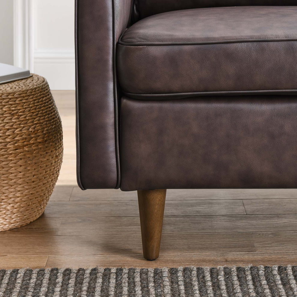 Impart Genuine Leather Armchair By Modway - EEI-5555 | Armchairs | Modishstore - 8