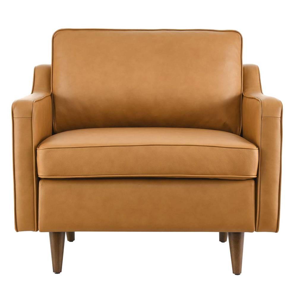 Impart Genuine Leather Armchair By Modway - EEI-5555 | Armchairs | Modishstore - 14