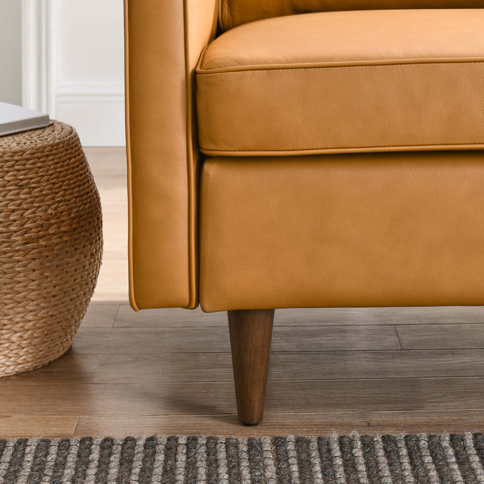 Impart Genuine Leather Armchair By Modway - EEI-5555 | Armchairs | Modishstore - 15