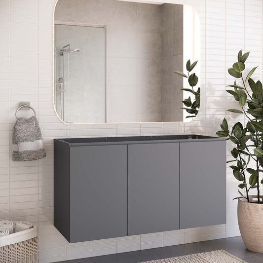 Vitality 48" Wall-Mount Bathroom Vanity By Modway - EEI-5560 | Bathroom Accessories | Modishstore
