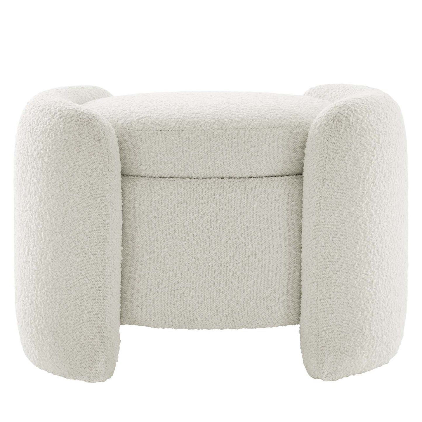Modway Nebula Boucle Upholstered Upholstered Ottoman - EEI-5561 | Ottomans | Modishstore - 2