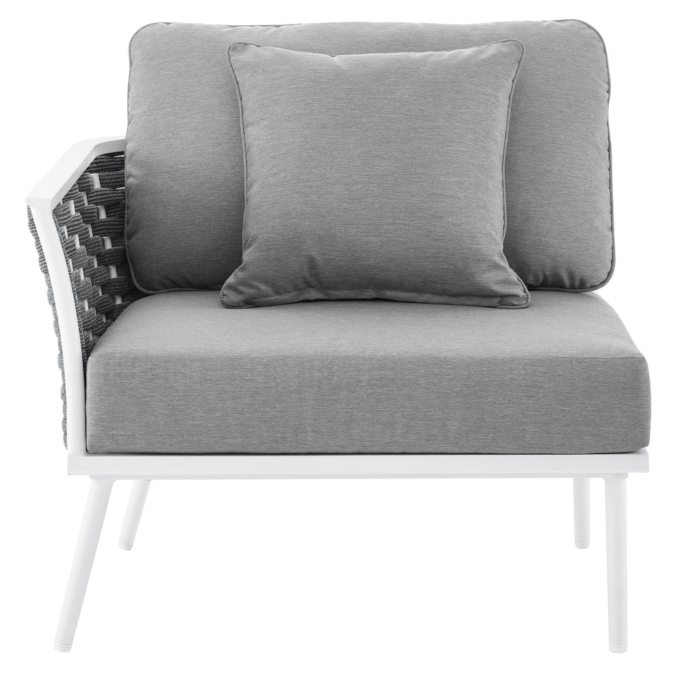 Stance Outdoor Patio Aluminum Left-Facing Armchair By Modway - EEI-5565 | Outdoor Chairs | Modishstore - 6
