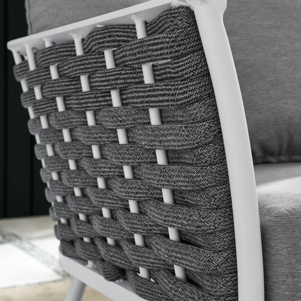 Stance Outdoor Patio Aluminum Left-Facing Armchair By Modway - EEI-5565 | Outdoor Chairs | Modishstore - 8