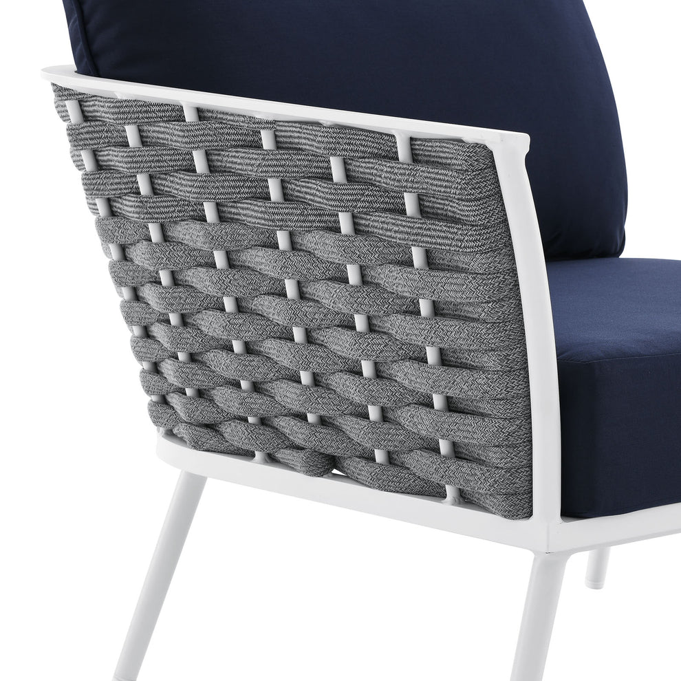 Stance Outdoor Patio Aluminum Left-Facing Armchair By Modway - EEI-5565 | Outdoor Chairs | Modishstore - 10