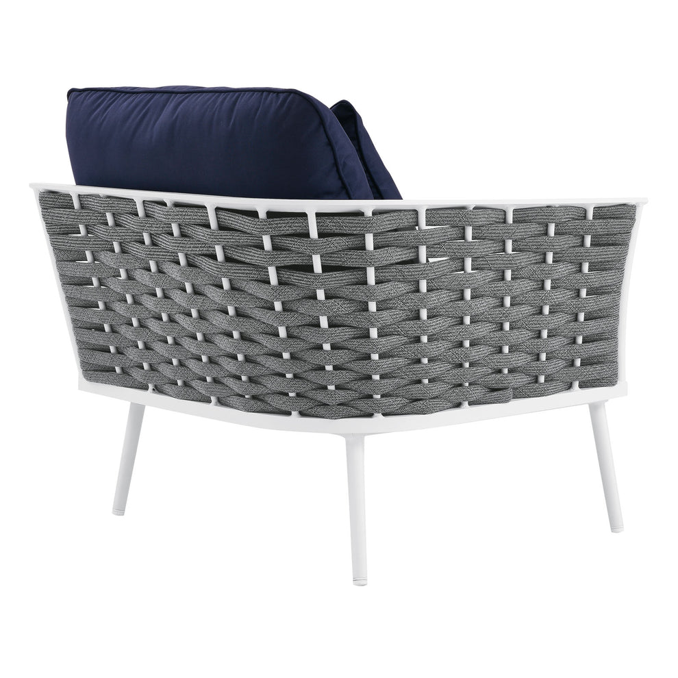 Stance Outdoor Patio Aluminum Left-Facing Armchair By Modway - EEI-5565 | Outdoor Chairs | Modishstore - 12