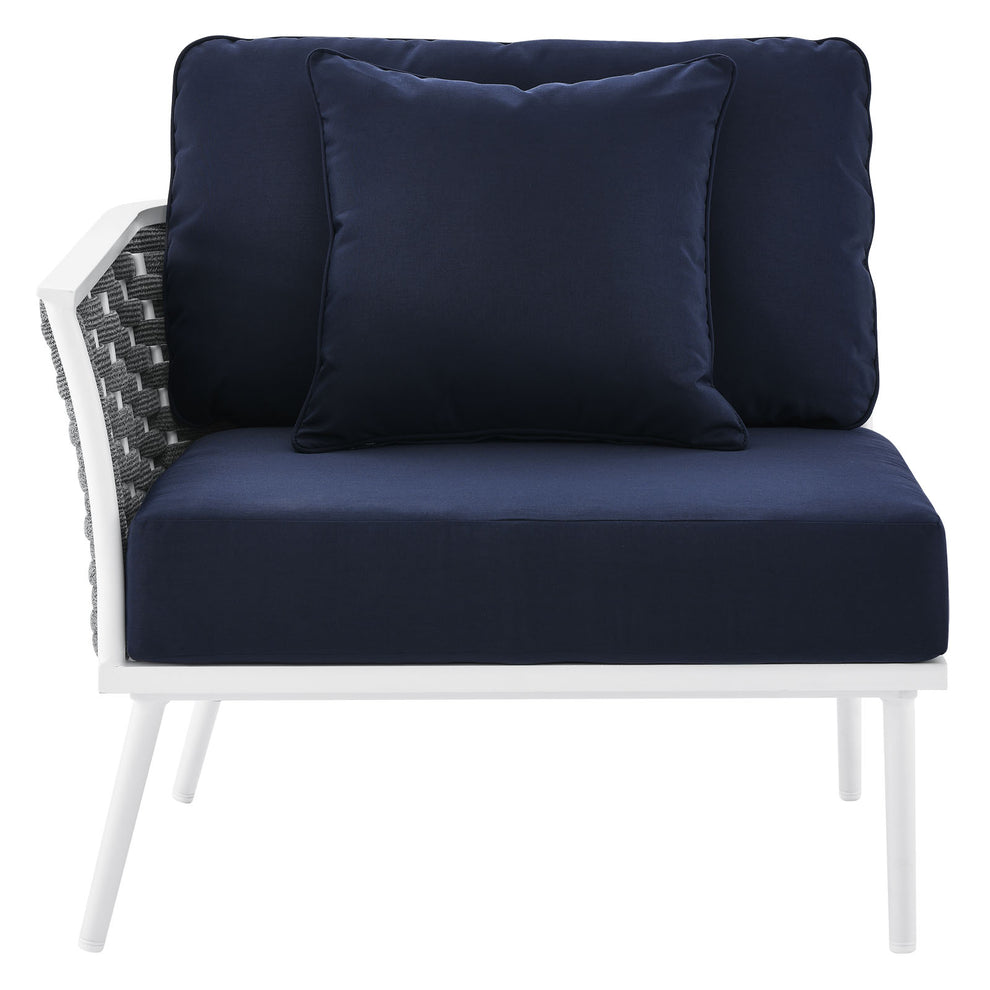 Stance Outdoor Patio Aluminum Left-Facing Armchair By Modway - EEI-5565 | Outdoor Chairs | Modishstore - 13