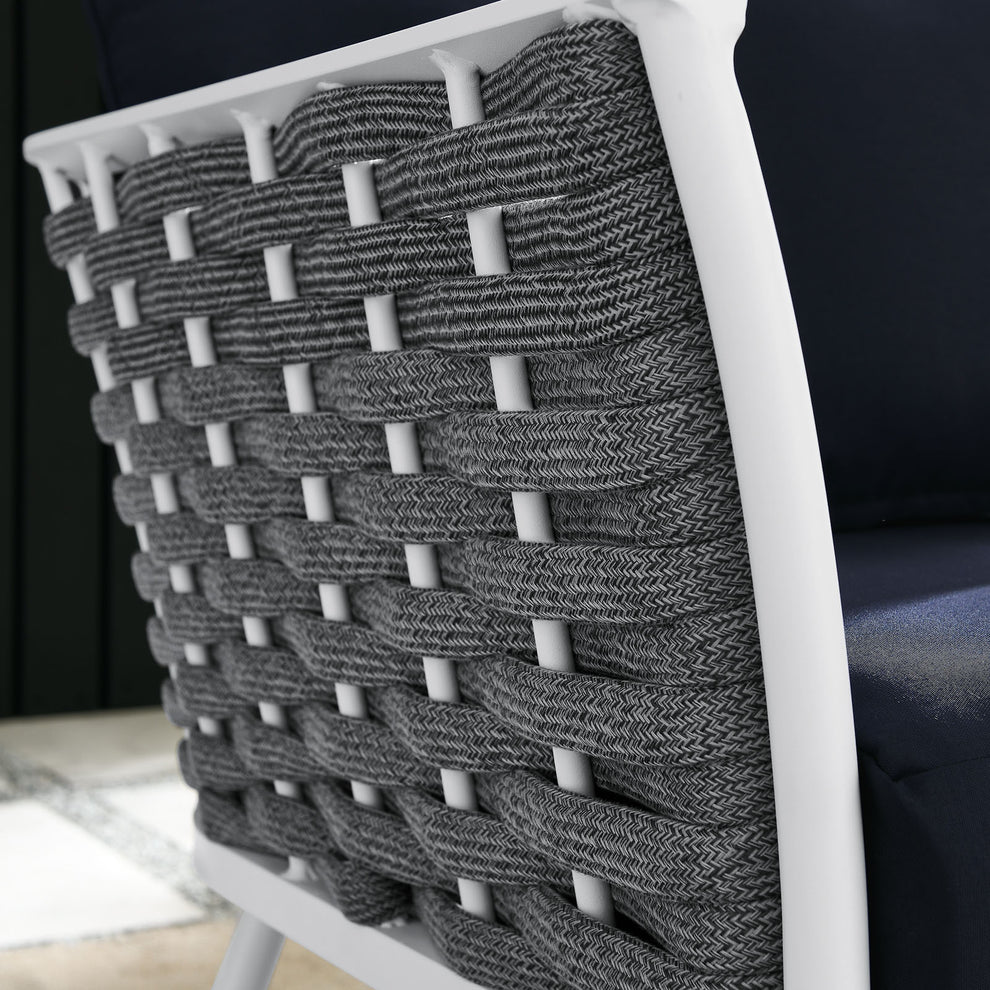 Stance Outdoor Patio Aluminum Left-Facing Armchair By Modway - EEI-5565 | Outdoor Chairs | Modishstore - 15