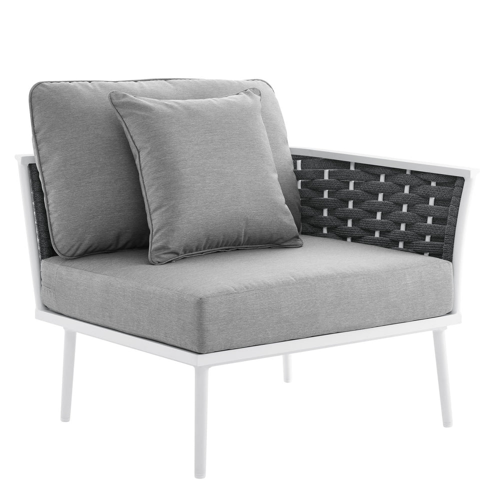 Stance Outdoor Patio Aluminum Right-Facing Armchair By Modway - EEI-5566 | Outdoor Chairs | Modishstore - 2