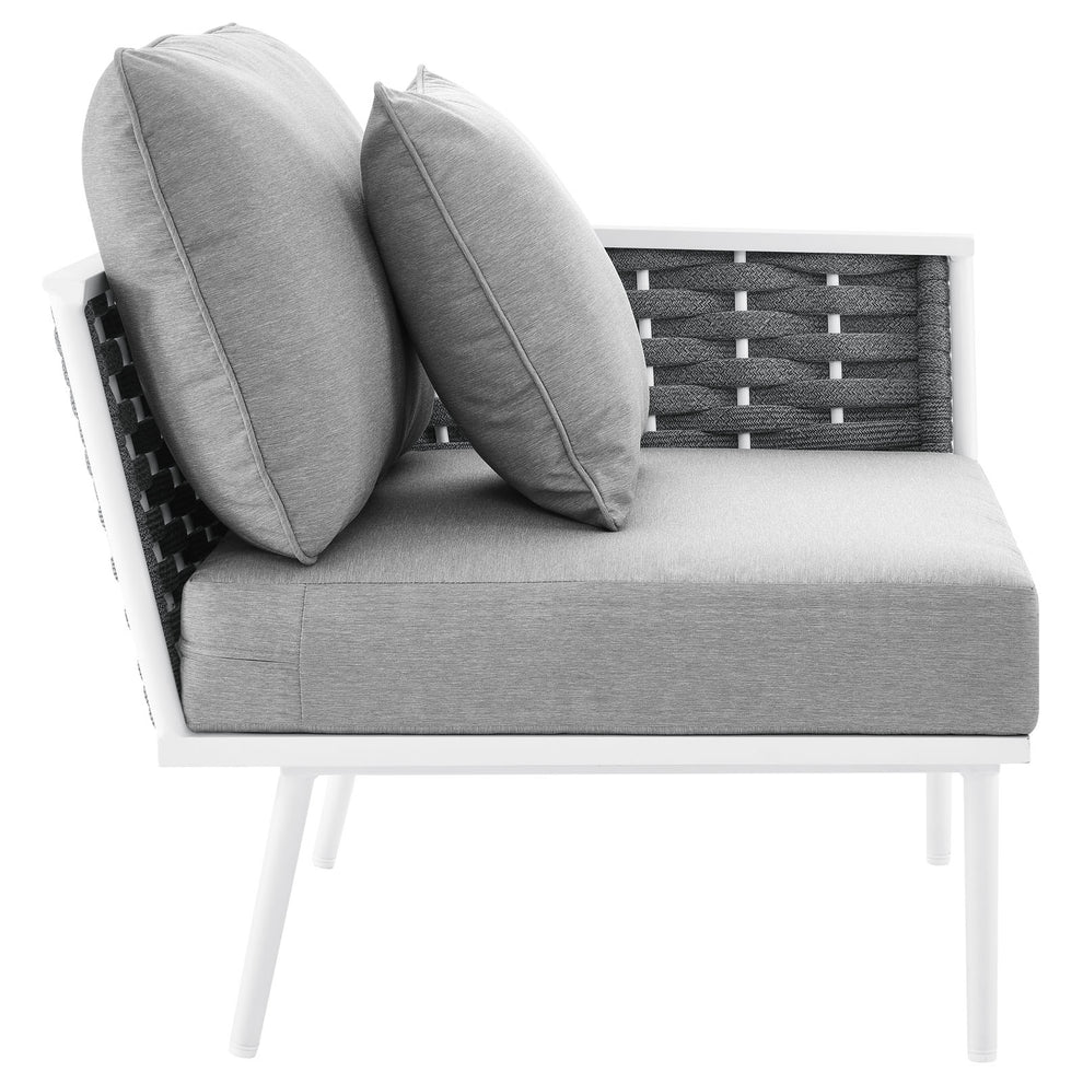 Stance Outdoor Patio Aluminum Right-Facing Armchair By Modway - EEI-5566 | Outdoor Chairs | Modishstore - 3
