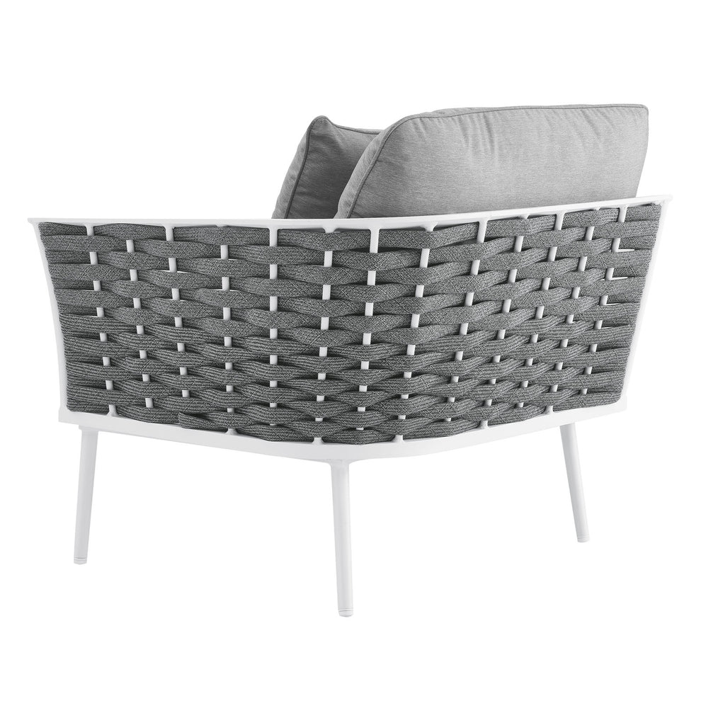 Stance Outdoor Patio Aluminum Right-Facing Armchair By Modway - EEI-5566 | Outdoor Chairs | Modishstore - 5