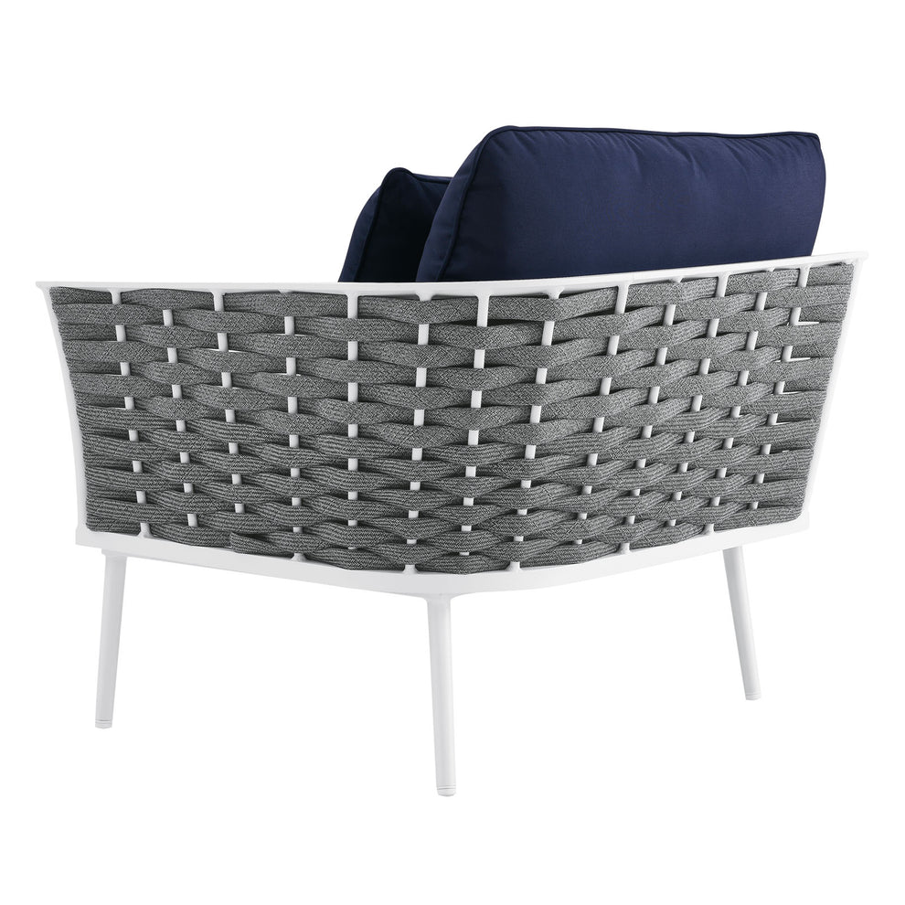 Stance Outdoor Patio Aluminum Right-Facing Armchair By Modway - EEI-5566 | Outdoor Chairs | Modishstore - 11