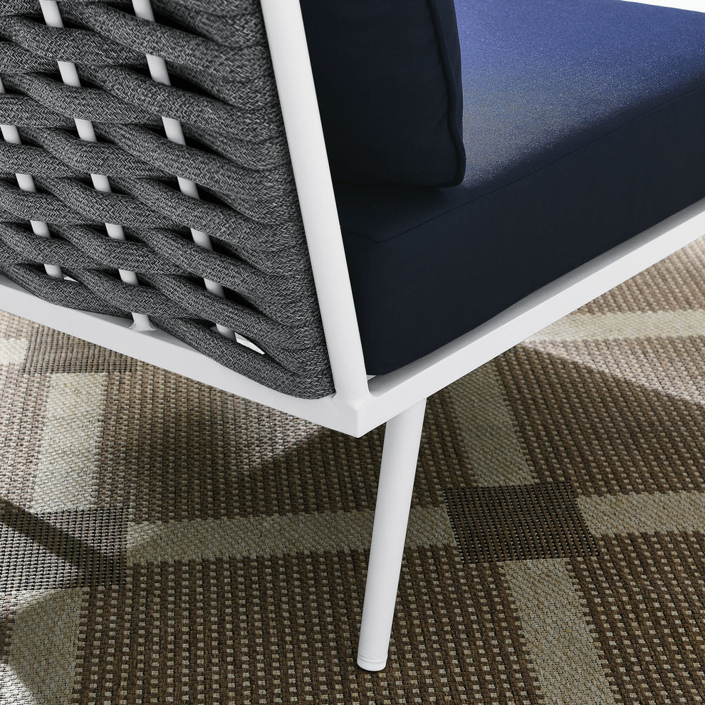 Stance Outdoor Patio Aluminum Corner Chair By Modway - EEI-5567 | Outdoor Chairs | Modishstore - 13