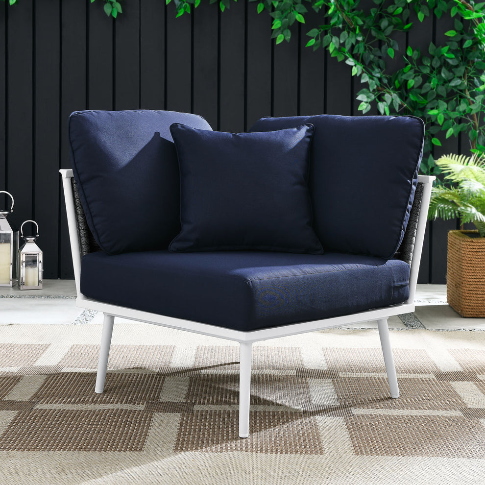 Stance Outdoor Patio Aluminum Corner Chair By Modway - EEI-5567 | Outdoor Chairs | Modishstore - 14