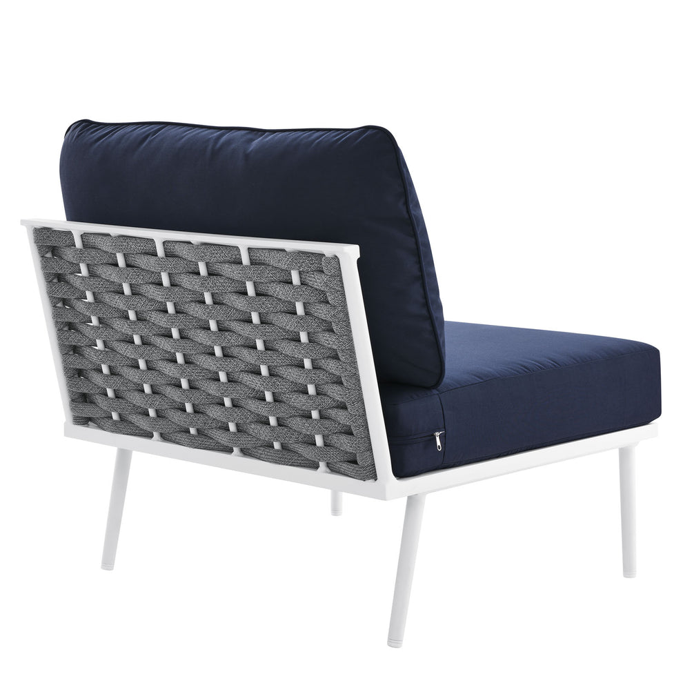 Stance Outdoor Patio Aluminum Armless Chair By Modway - EEI-5568 | Outdoor Chairs | Modishstore - 12
