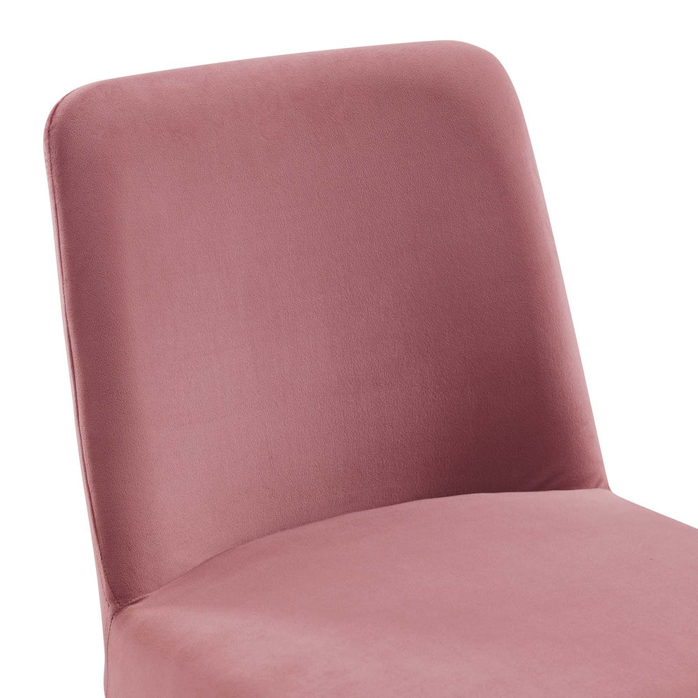 Amplify Sled Base Performance Velvet Dining Chairs - Set of 2 By Modway - EEI-5569 | Dining Chairs | Modishstore - 2