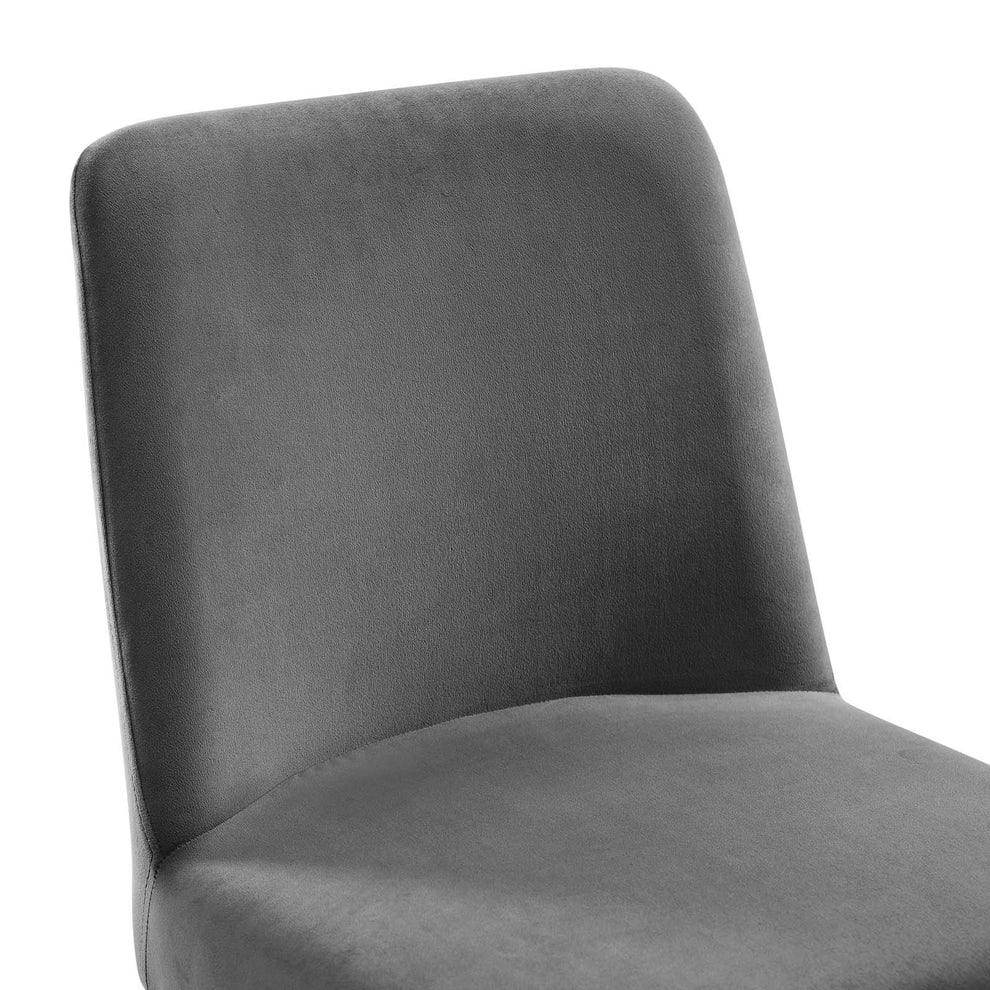 Amplify Sled Base Performance Velvet Dining Chairs - Set of 2 By Modway - EEI-5569 | Dining Chairs | Modishstore - 10